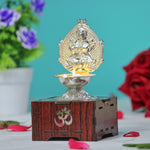 Solar Silver Laxmi Diya
