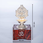 Solar Silver Laxmi Diya