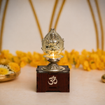Solar Silver Laxmi Diya