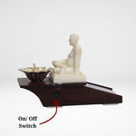 Solar Car Diya – Shree Swami Samarth (White Murti)