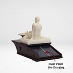 Solar Car Diya – Shree Swami Samarth (White Murti)