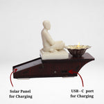 Solar Car Diya – Shree Swami Samarth (White Murti)